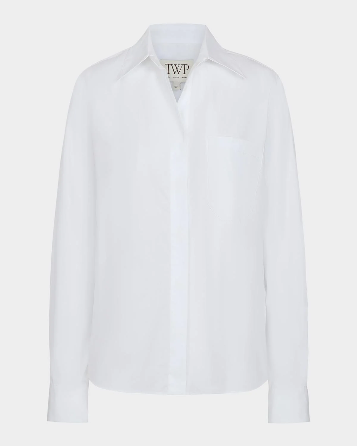 Cowboy Shirt in Super Compact Poplin - 1