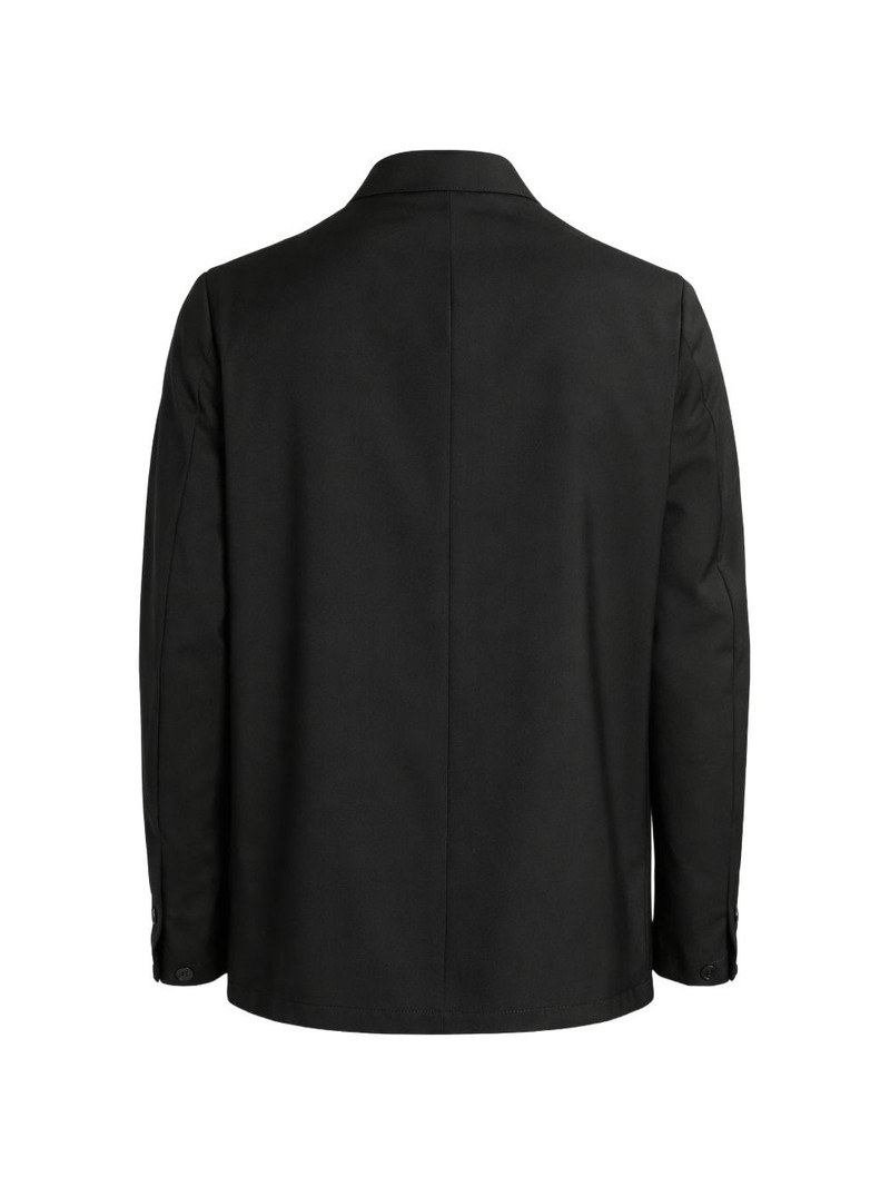 BARENA button-up patch-pocket overshirt outlook