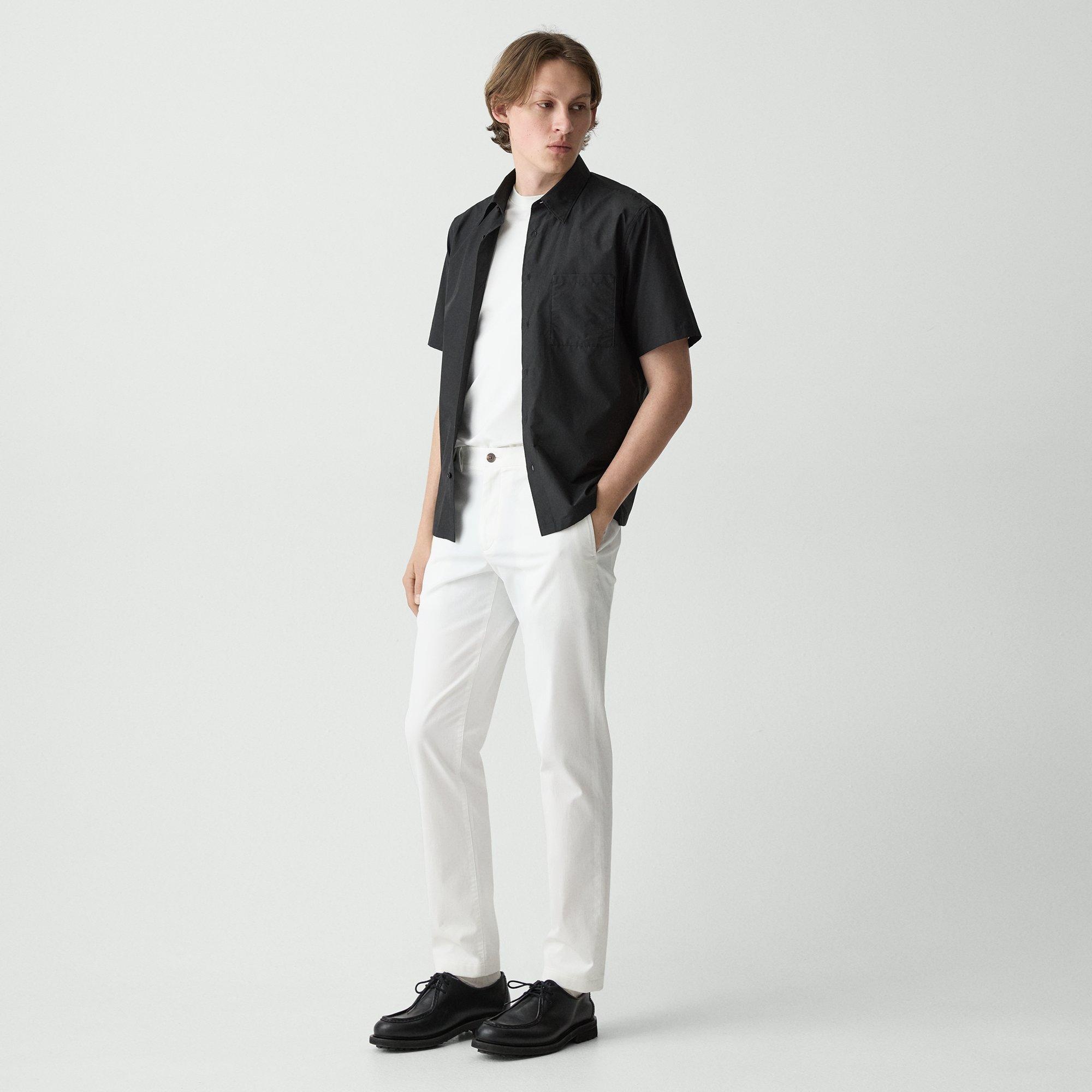 Zaine Pant in Stretch Cotton - 3