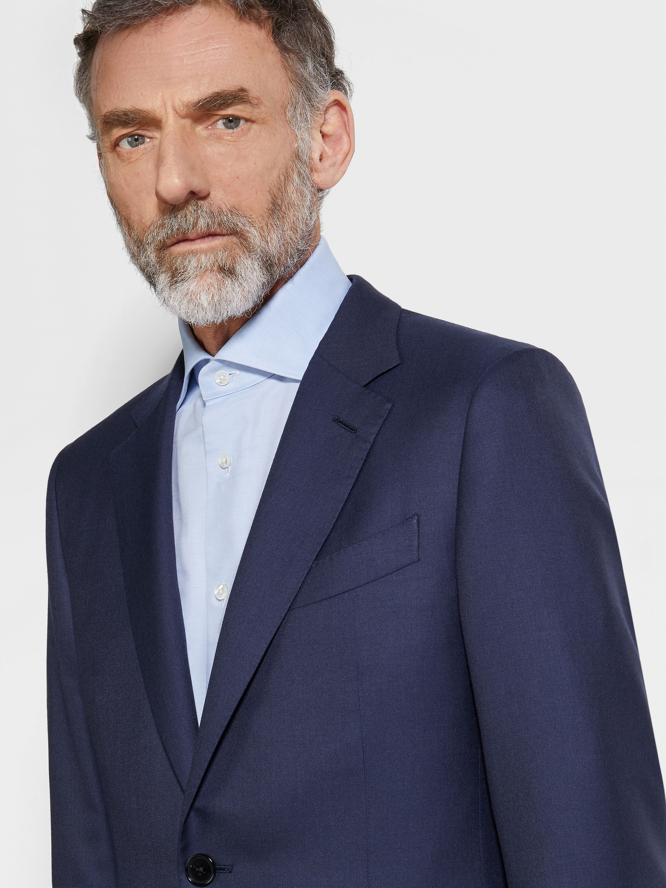 BLUE OASI CASHMERE SUIT - 3