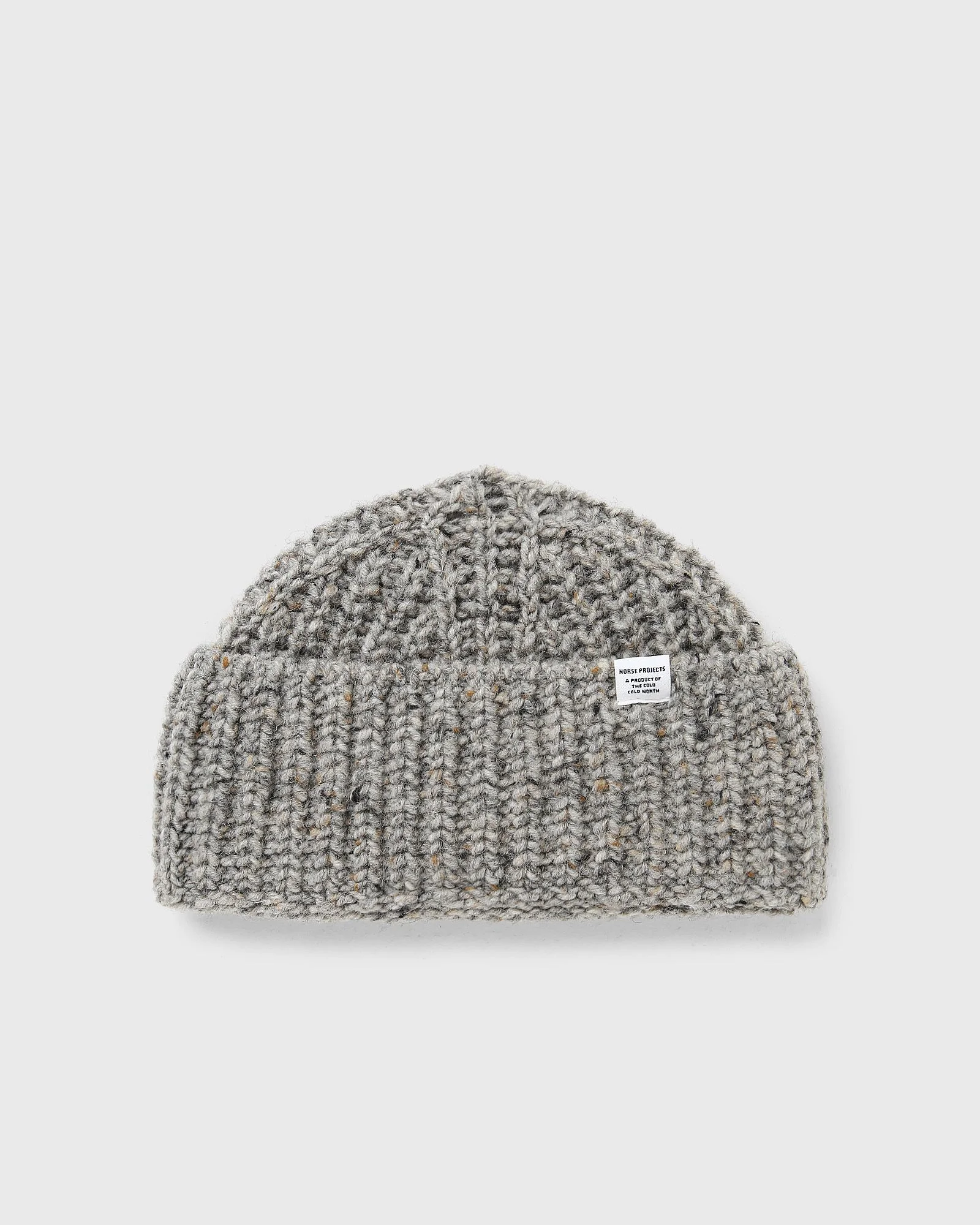 Donegal Wool Rib Beanie - 1