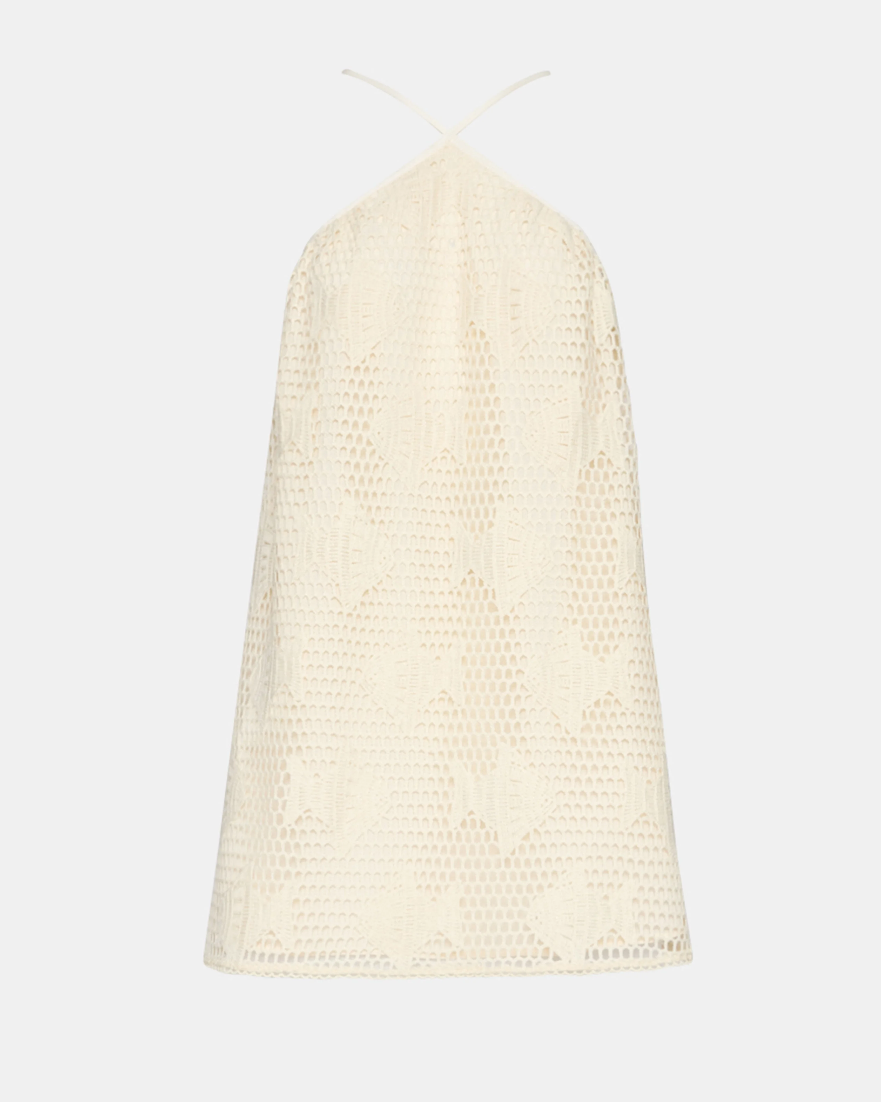 PETUNIA DRESS IVORY - 1