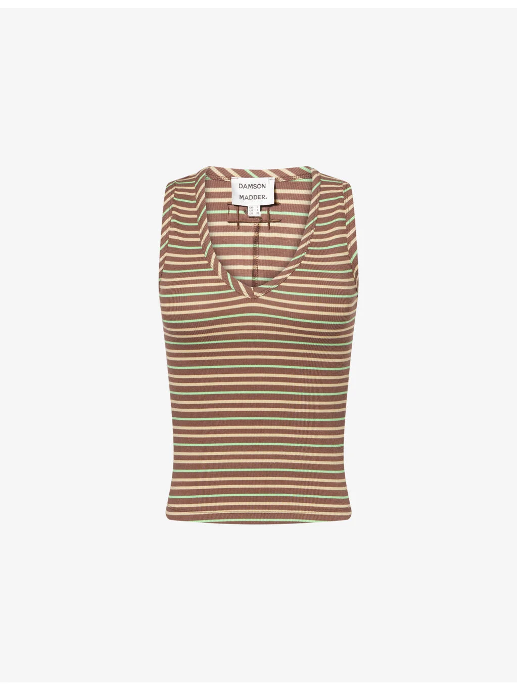 Arlea Striped Cotton-Blend Top - 1