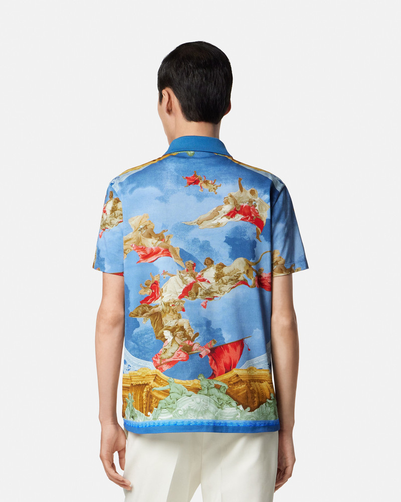 Printed Cotton Piqué Polo 3
