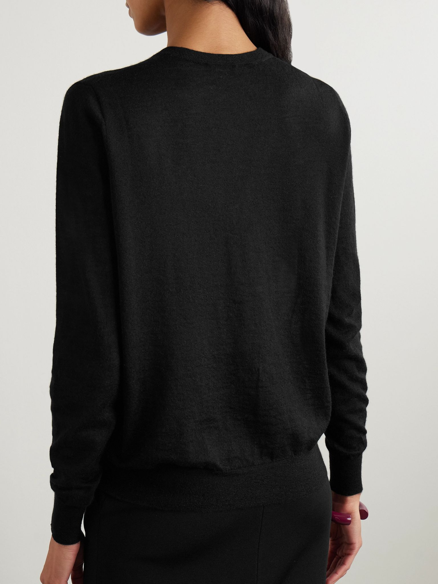 Cashair cashmere sweater Black - 3