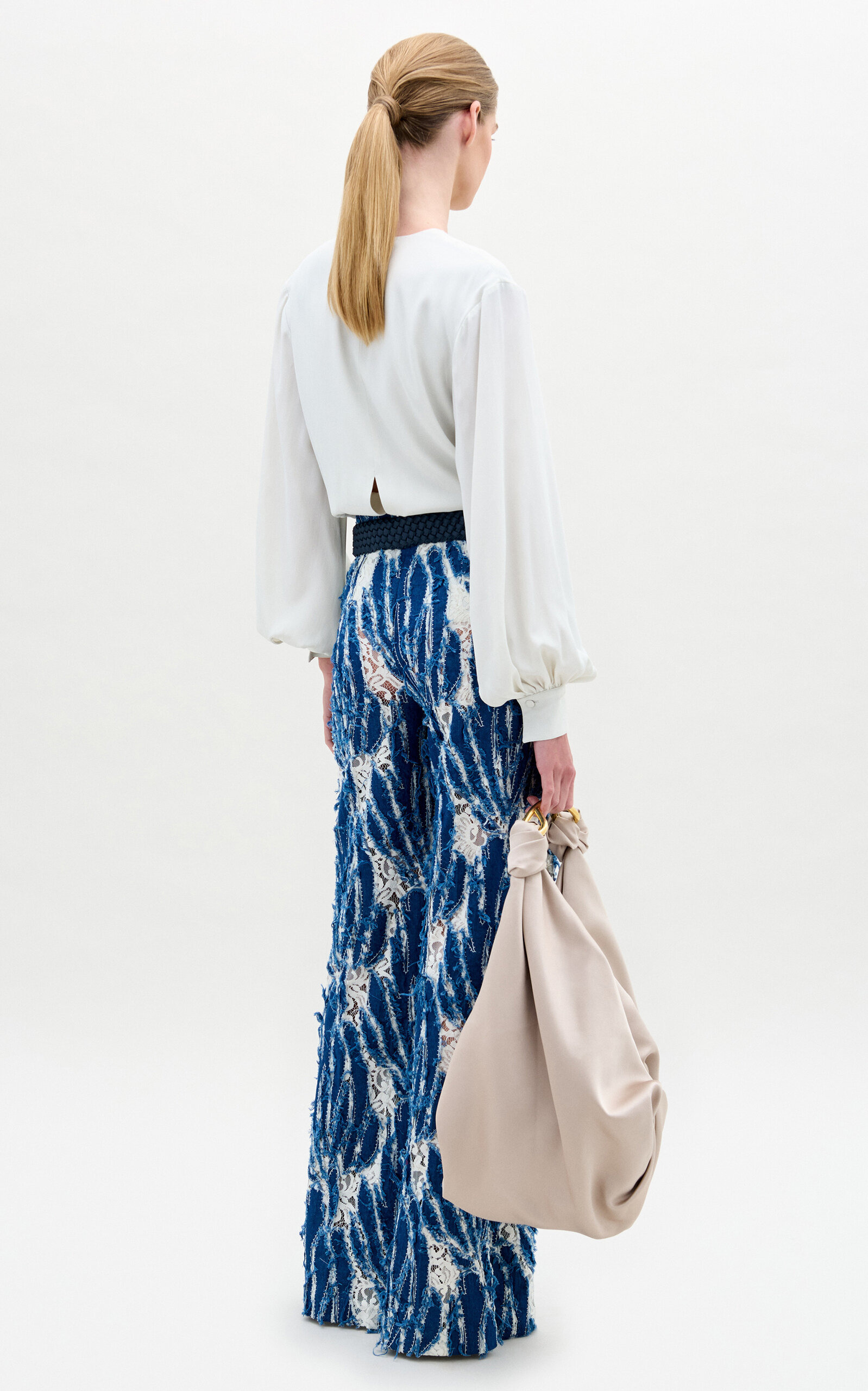 Covilha Silk Top off-white - 3