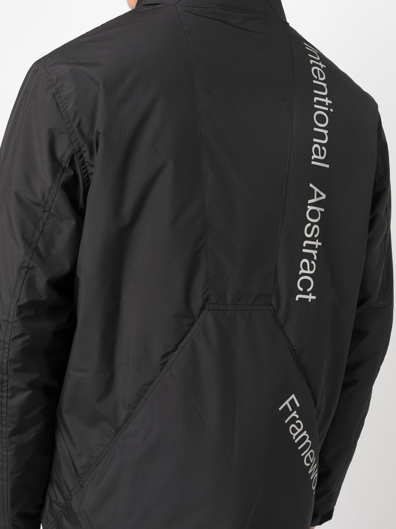 logo zipped jacket 5