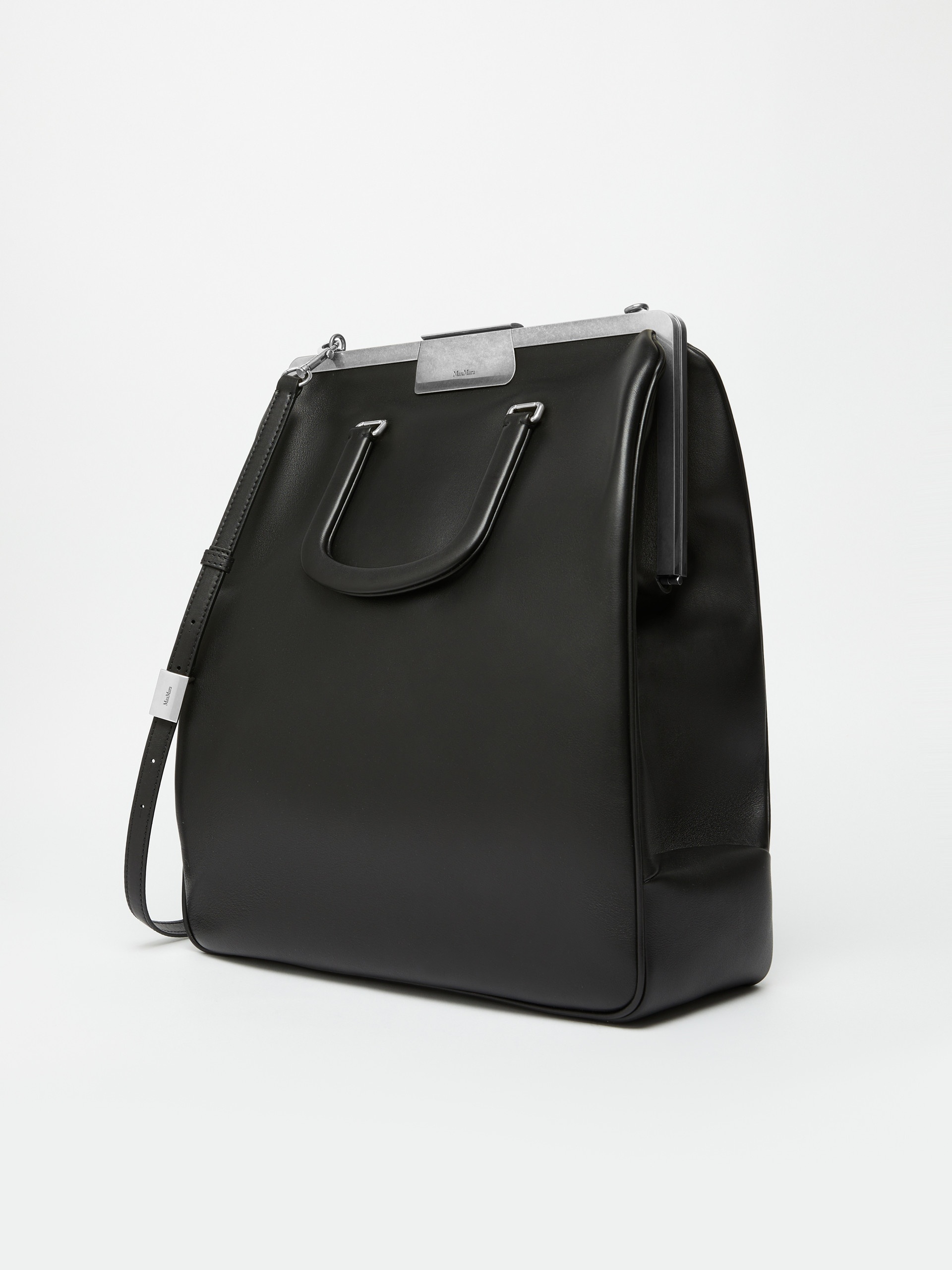 MAXMARACLASPXL Leather vertical handbag, large - 2