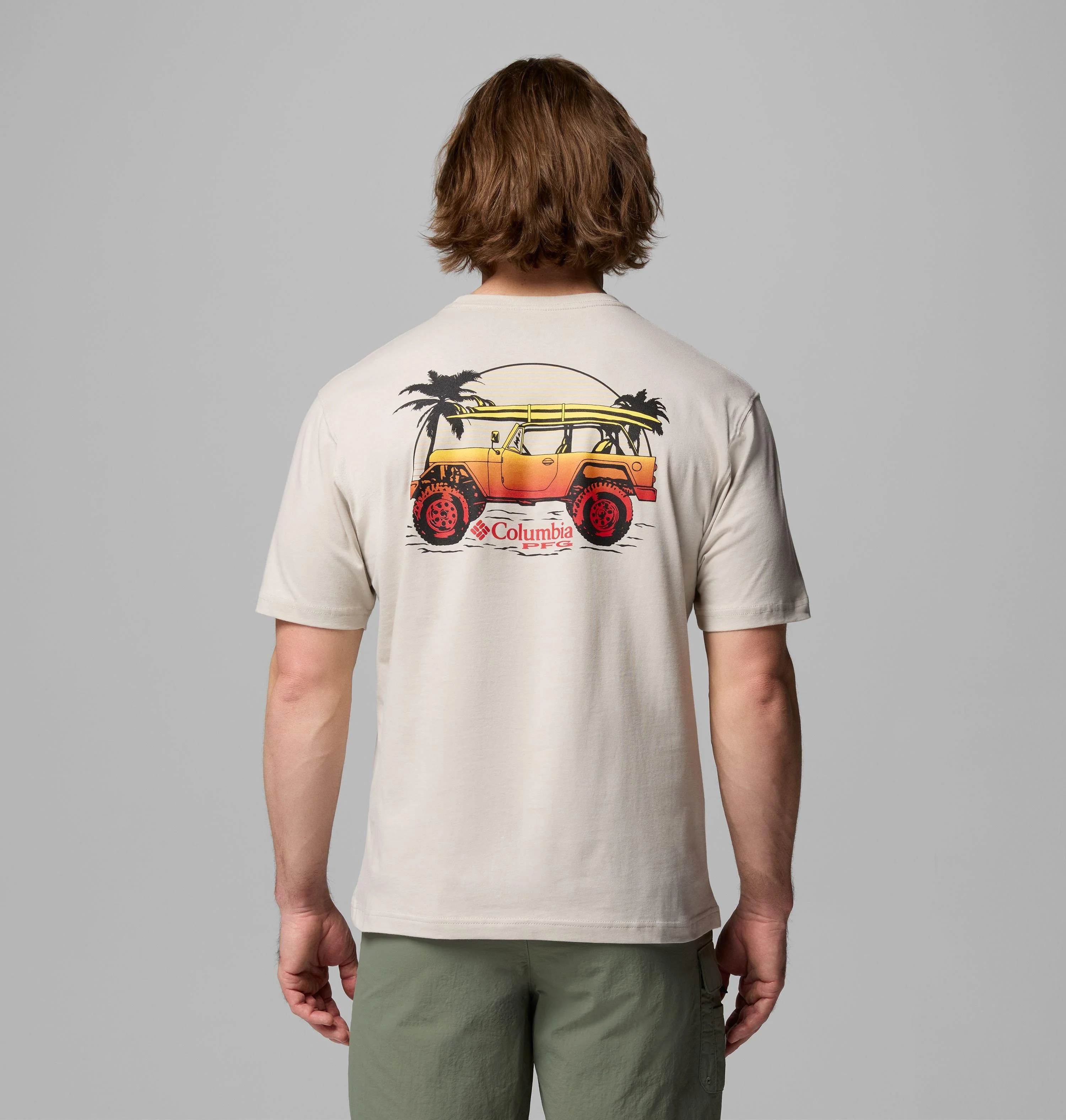 Men's Beaching Truck PFG Short Sleeve T-Shirt - 1