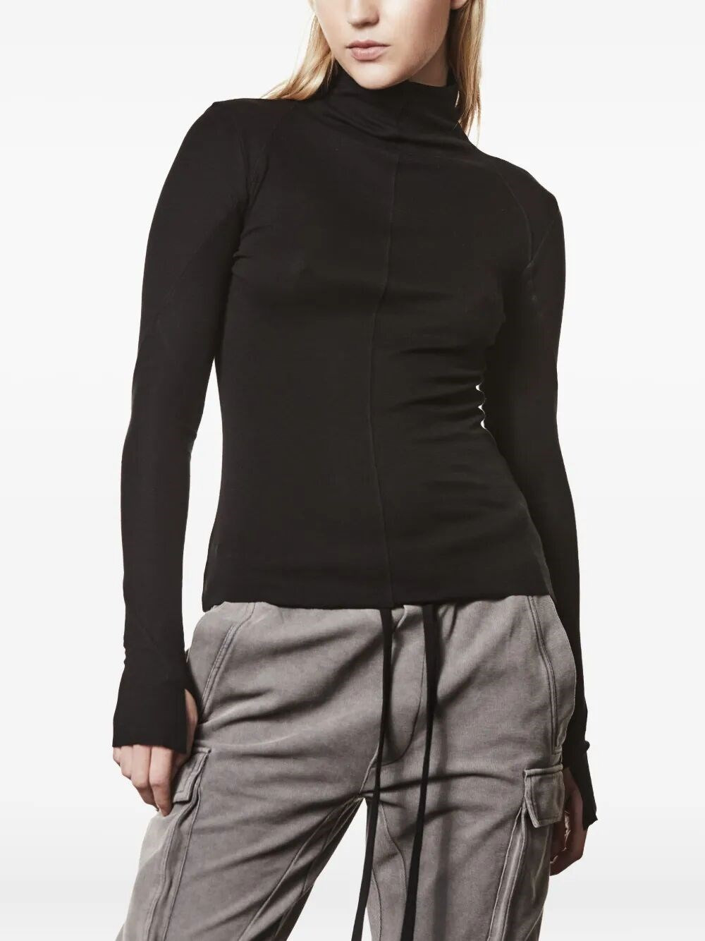Introducing the HIGH NECK SWEATER from THOM KROM, a quintessential piece in the sweater category. Cr - 1