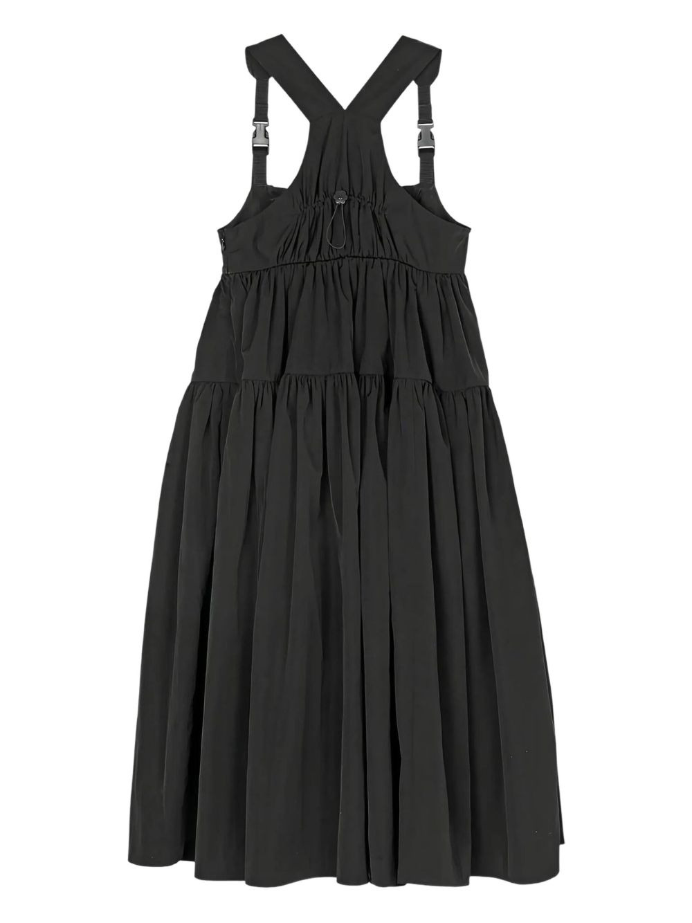 cross-back tiered dress - 2