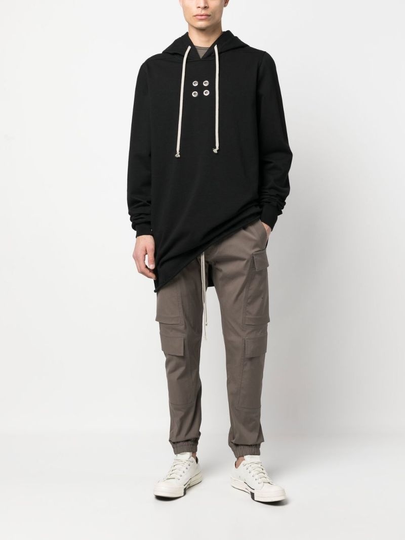 long-sleeved cotton hoodie - 2