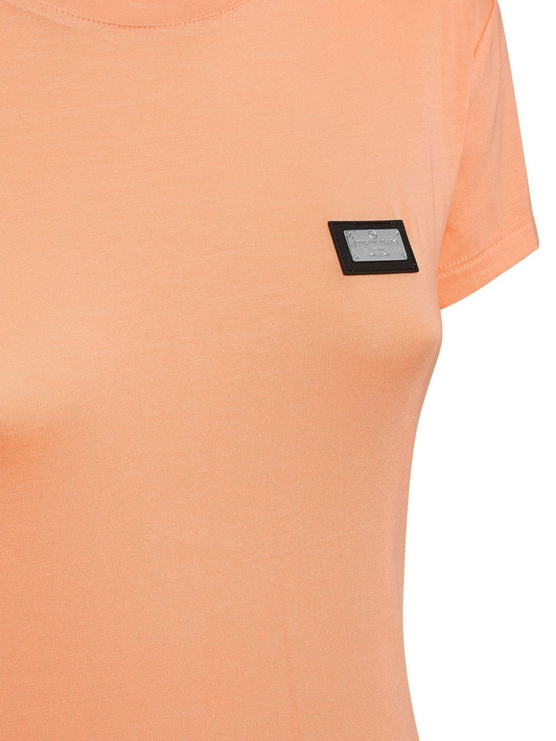 PHILIPP PLEIN logo-plaque t-shirt outlook