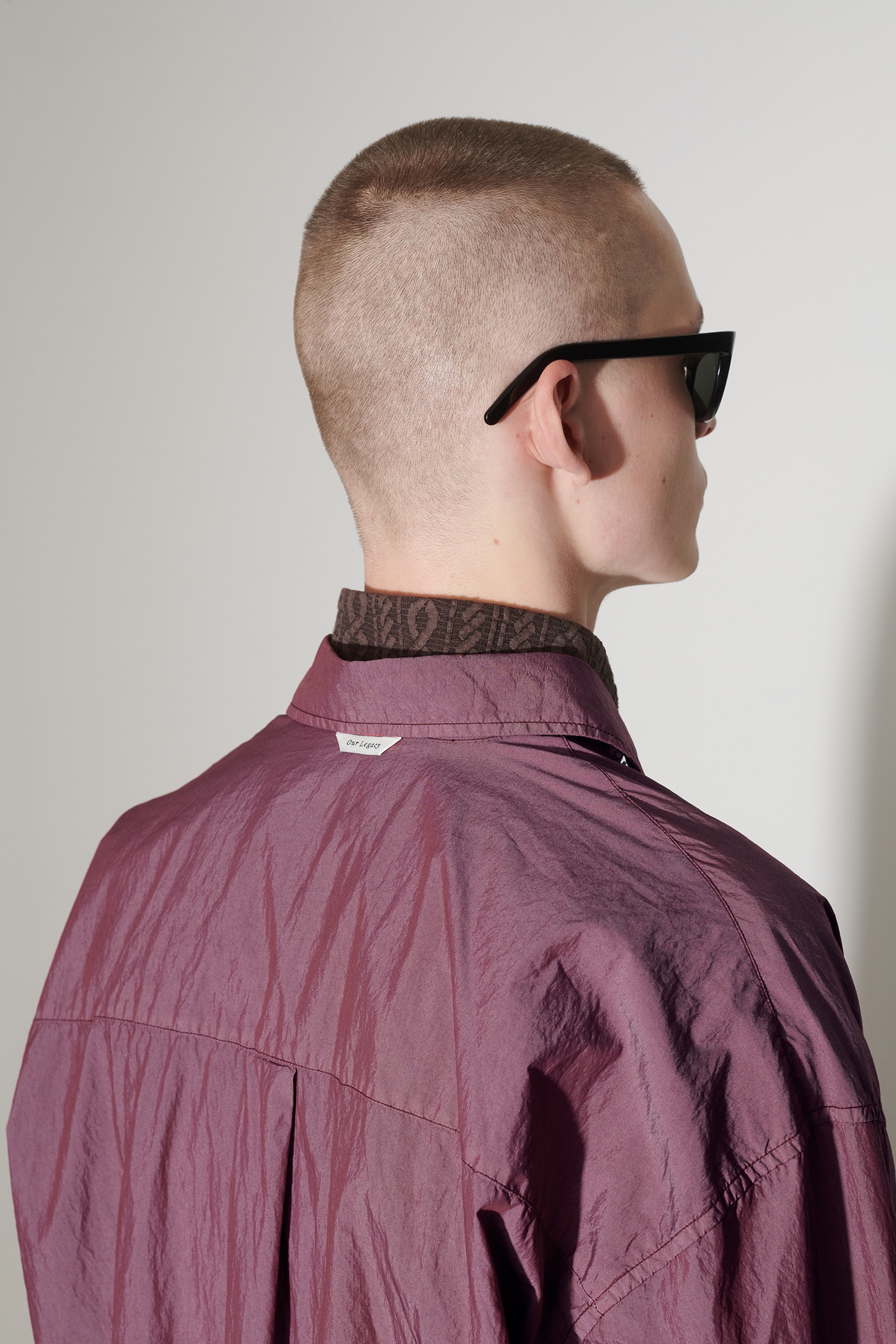 Borrowed Shirt Raspberry Parachute Poplin - 4
