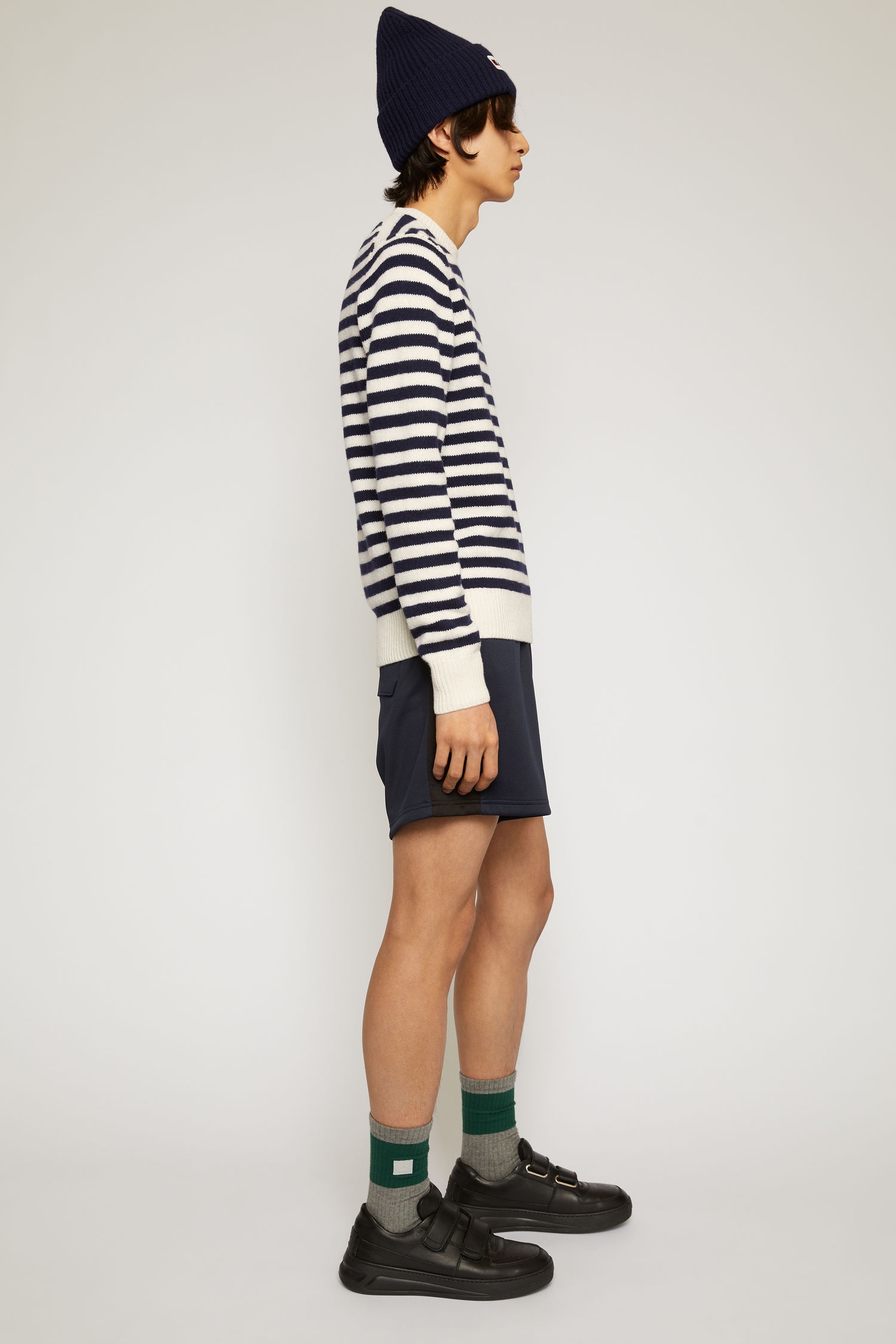 Breton stripe sweater navy/white - 5