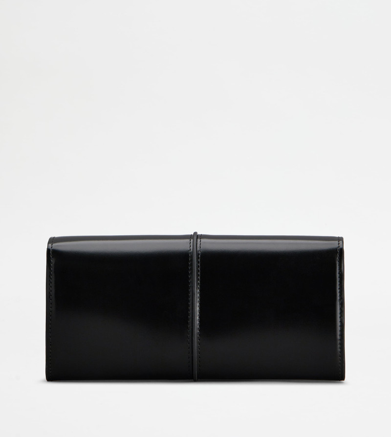 T TIMELESS WALLET IN LEATHER - BLACK 3