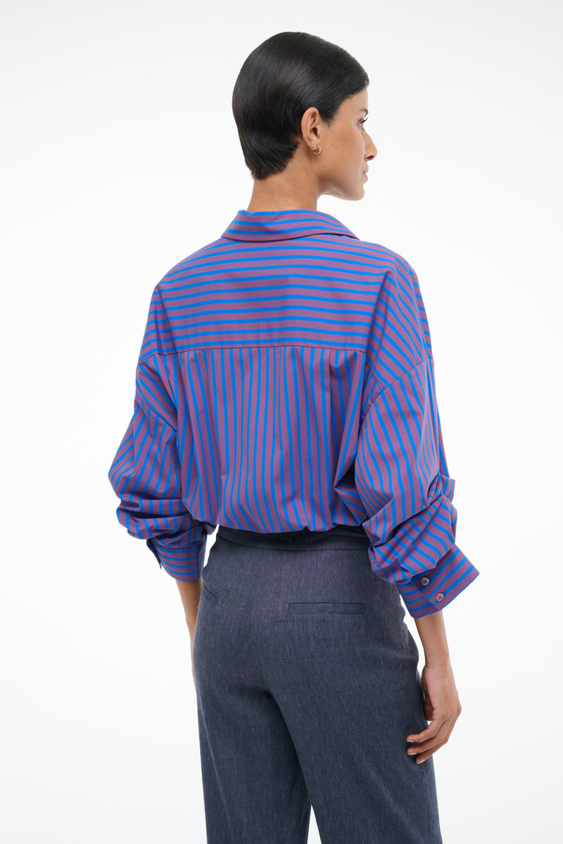 STAUD TRAVERSE BODYSUIT ATLAS STRIPE 5