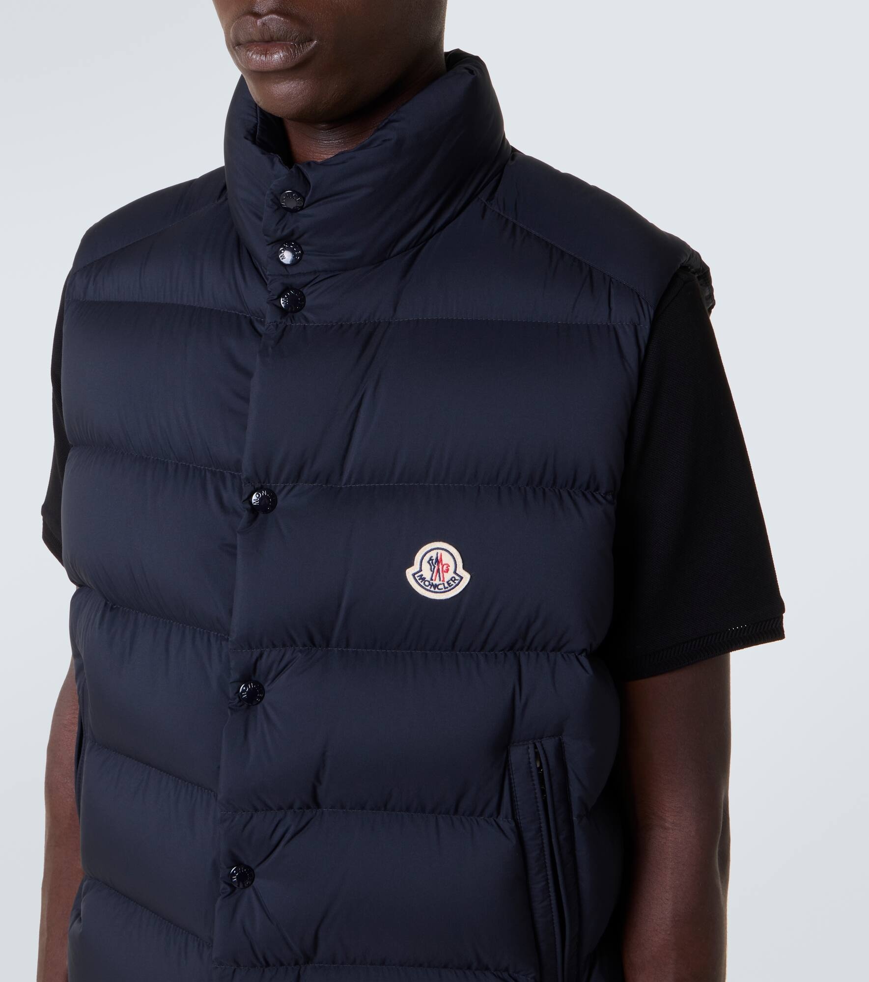 Logo down vest - 5