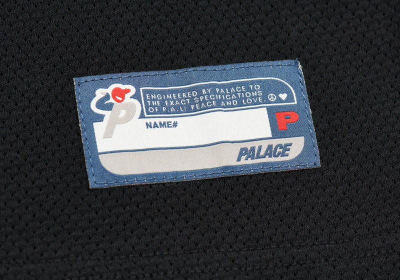 PALACE SPORTS MESH T-SHIRT BLACK outlook