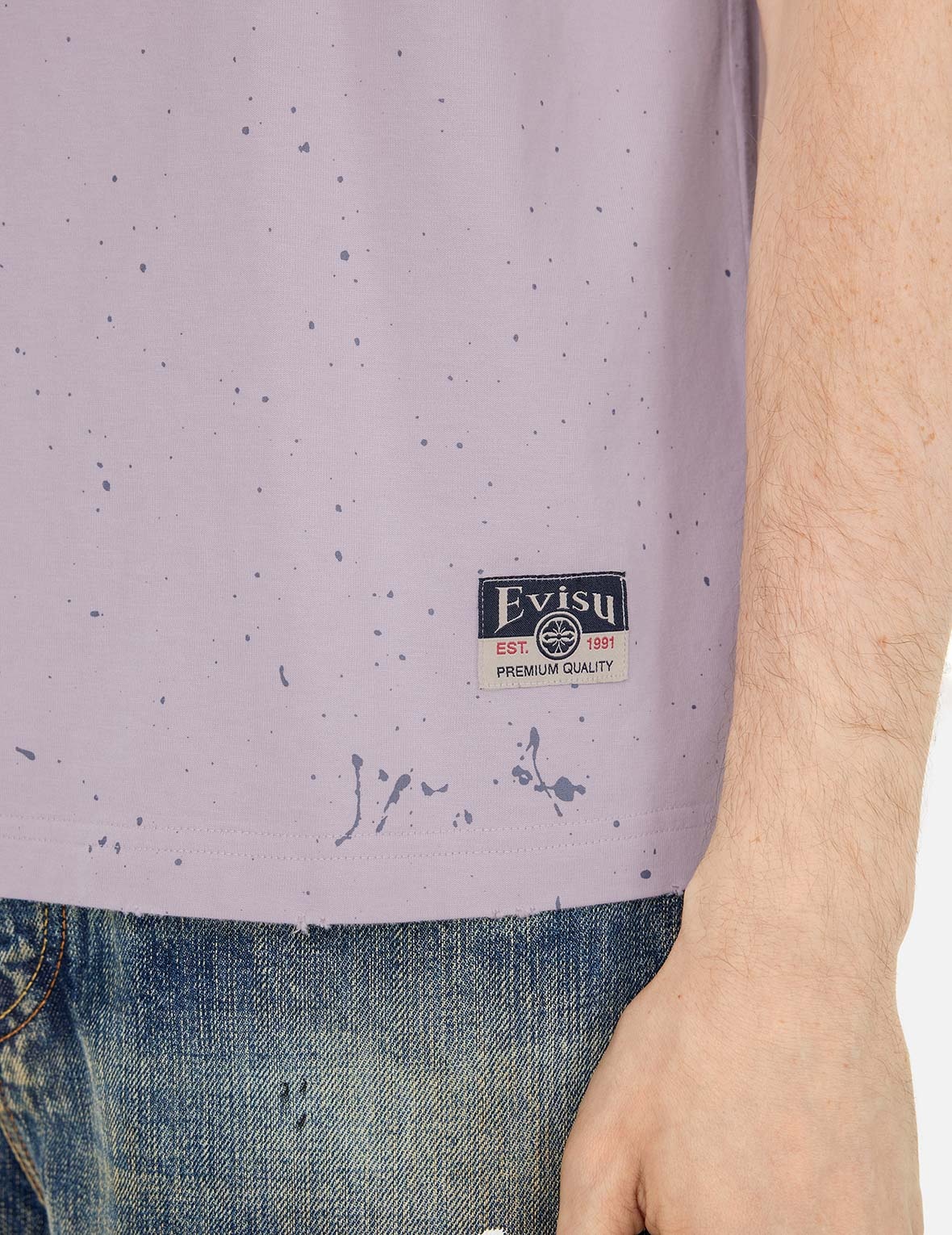 Logo and Seagull Print Relax Fit T-shirt - 6