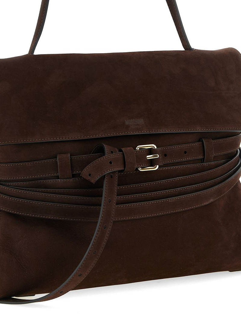 medium Tie Me suede shoulder bag 3