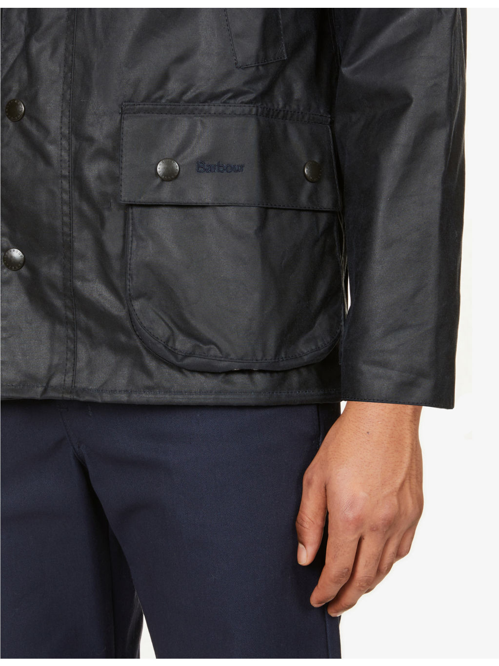 Bedale waxed-cotton jacket - 6