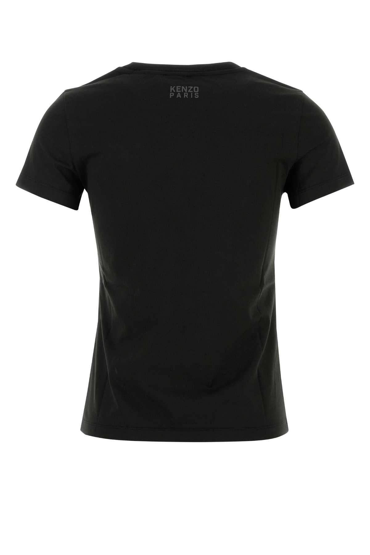 Kenzo Women Black Cotton T-Shirt - 2