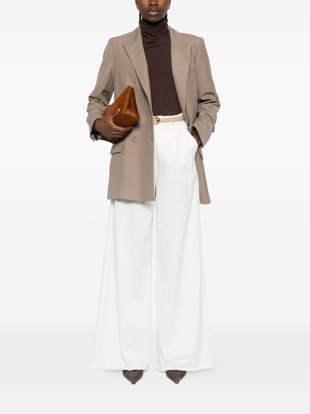 long-sleeve turtleneck top - 2