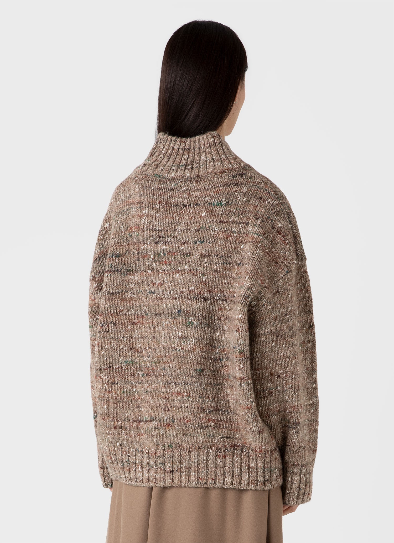 Oversized Textured Jumper - 3