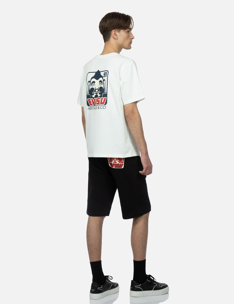 GODHEAD PRINT SWEAT SHORTS 3