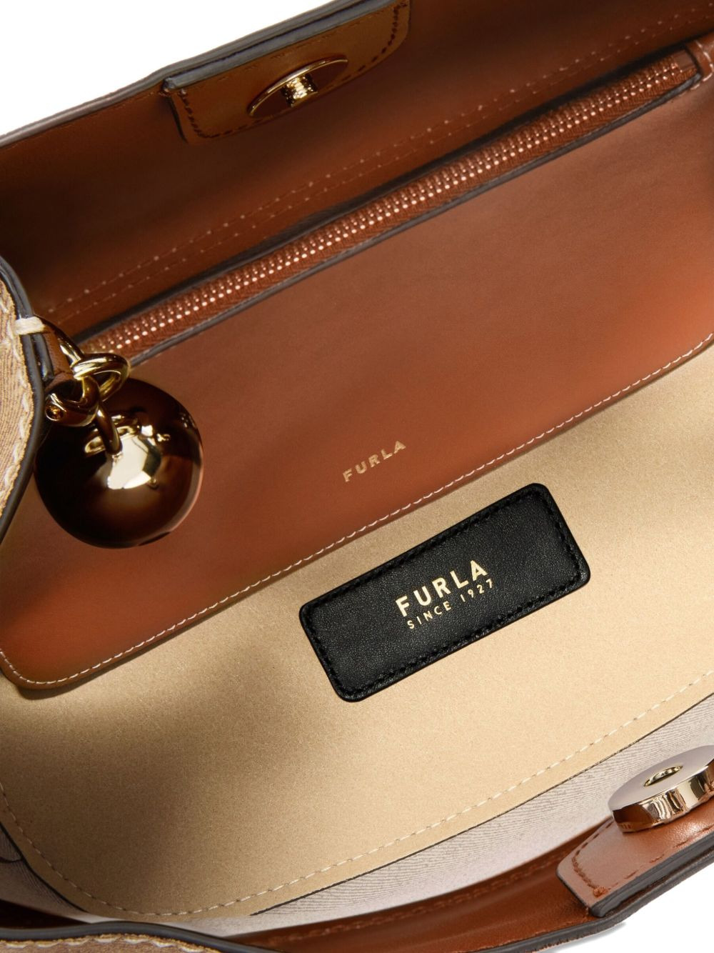 Sfera leather bucket bag - 5