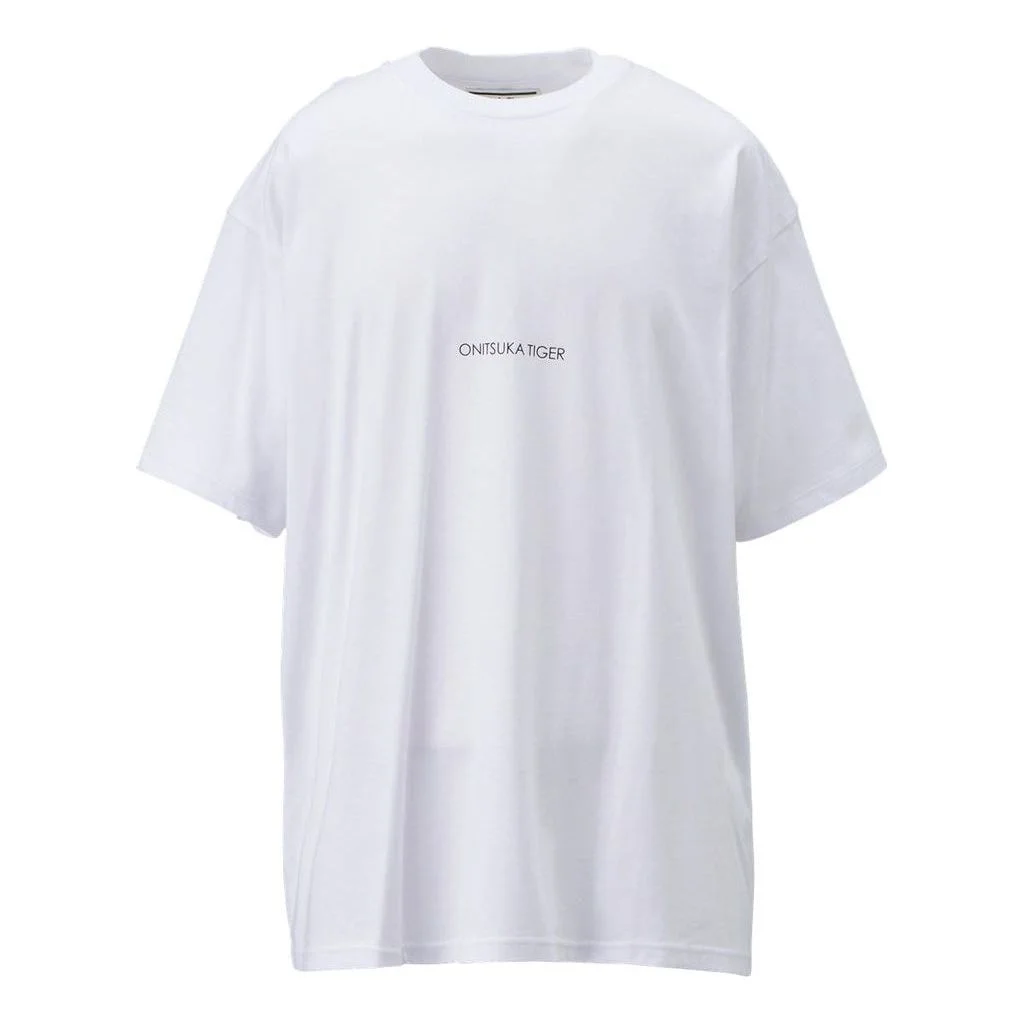 Onitsuka Tiger Graphic T-shirt 'White' 2183B310-100 - 1