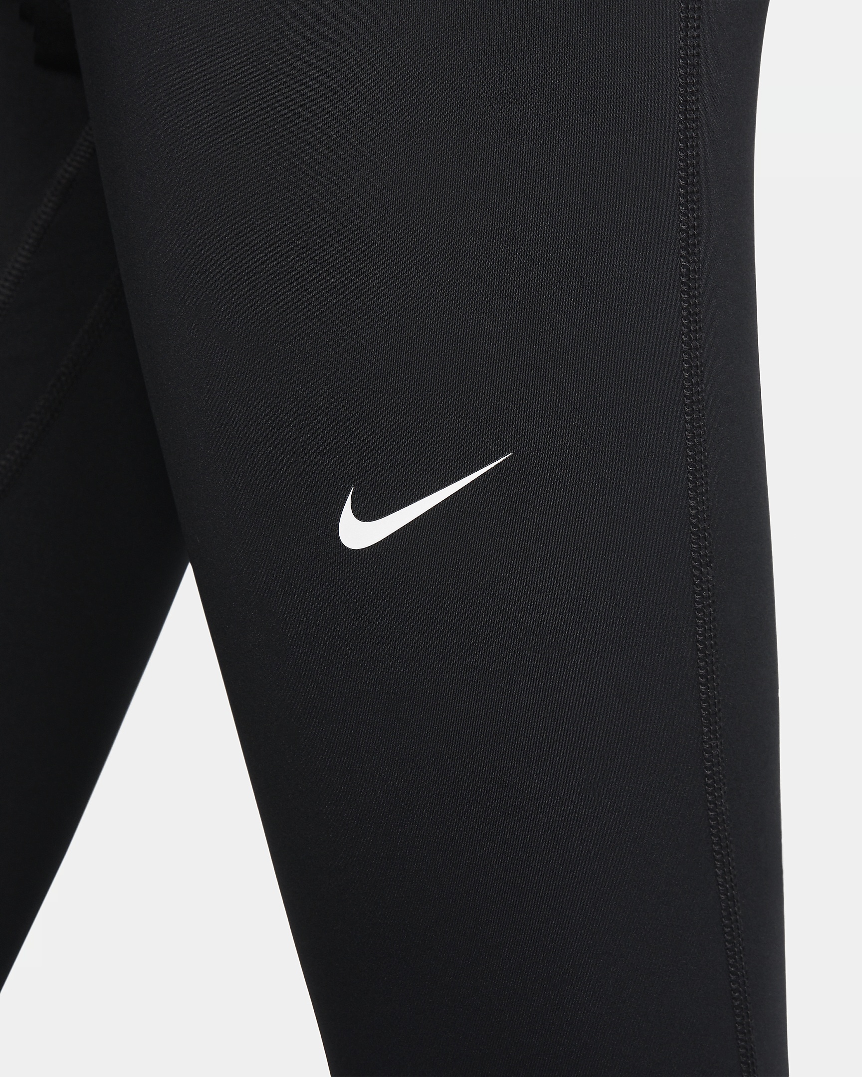 Nike Pro Women's Mid-Rise Mesh-Paneled Leggings - 4