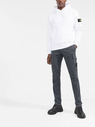 Stone Island Compass-patch cargo trousers outlook