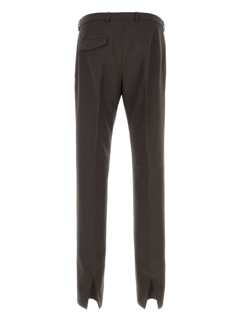 GUCCI panama split-hem trousers outlook
