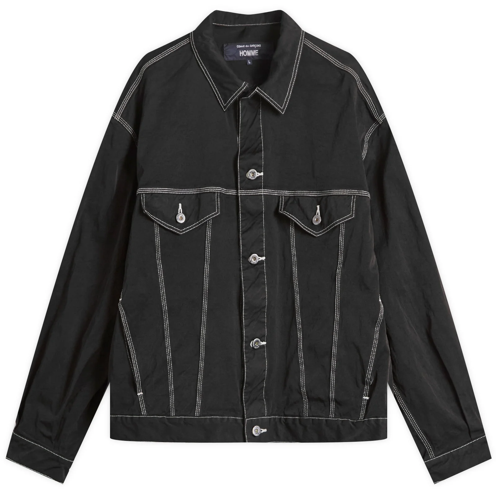 Comme des Garçons Homme Contrast Stitch Jacket - 1