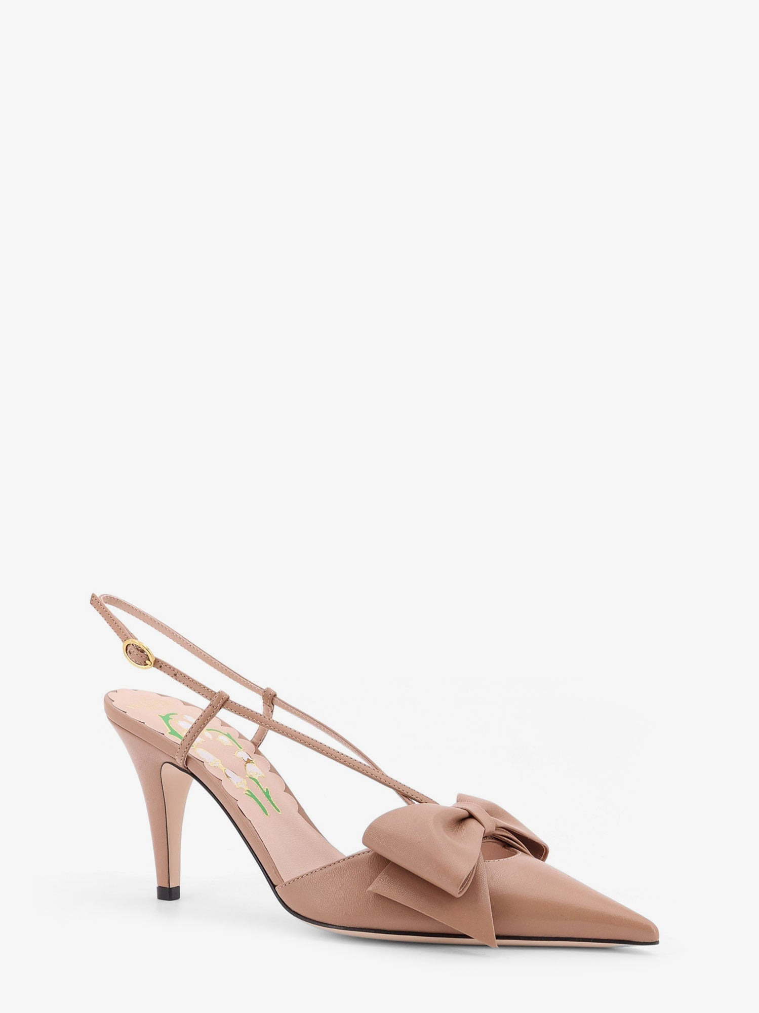 BOWOW LEATHER DECOLLETÉ SLINGBACK - 2