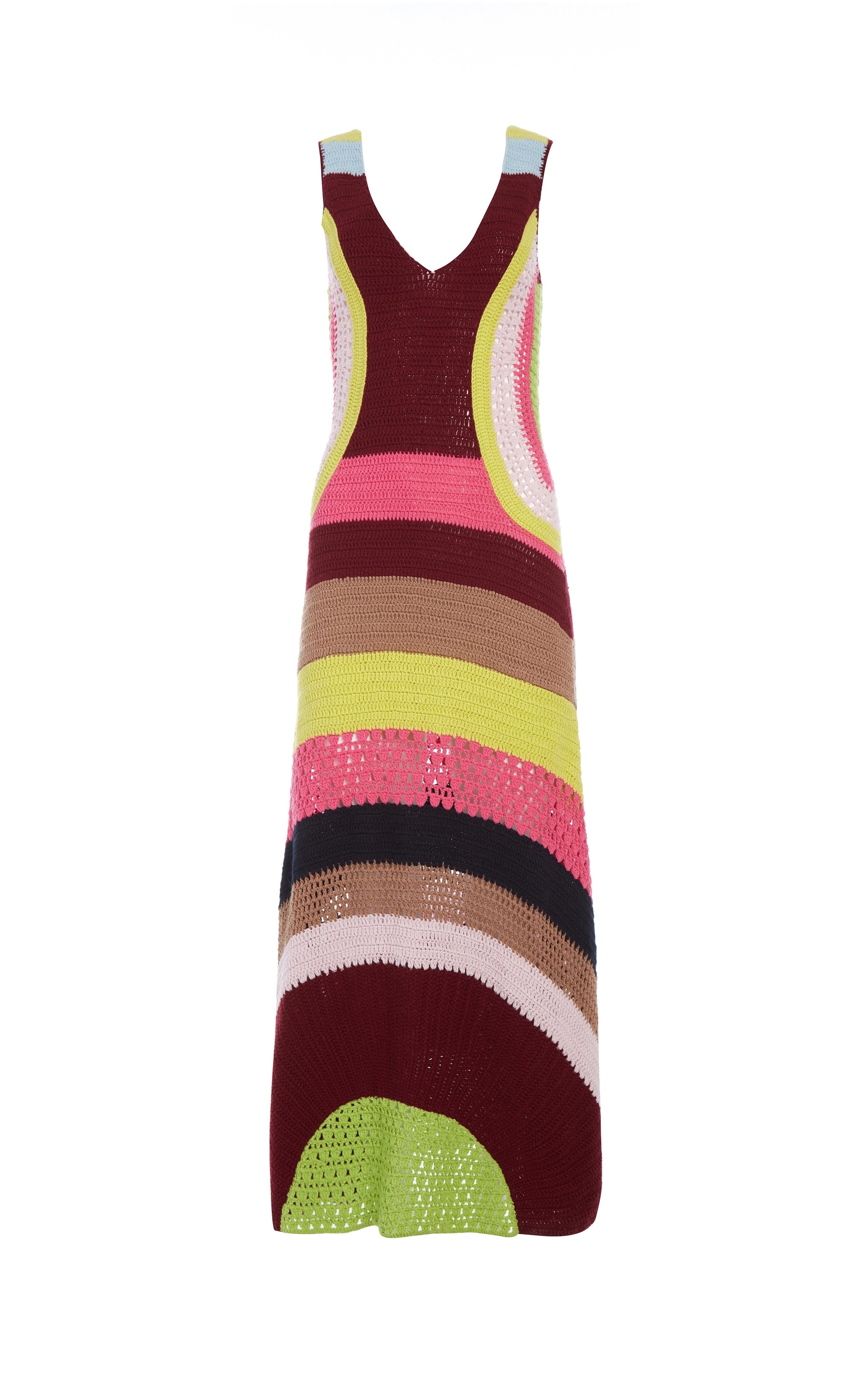 Ocon Dress Multi Color in Cashmere Wool - 1