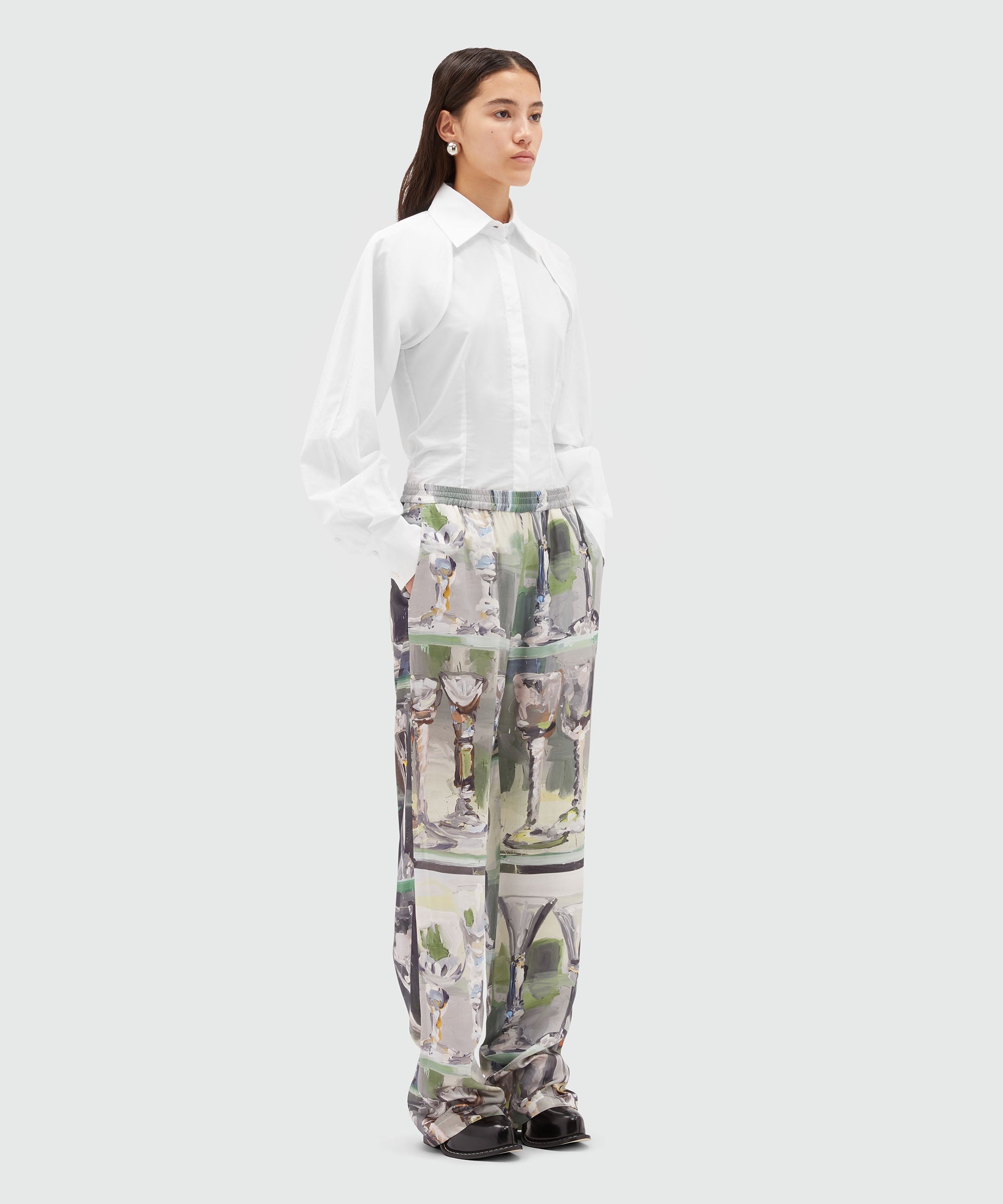 Two-piece poplin shirt - 4