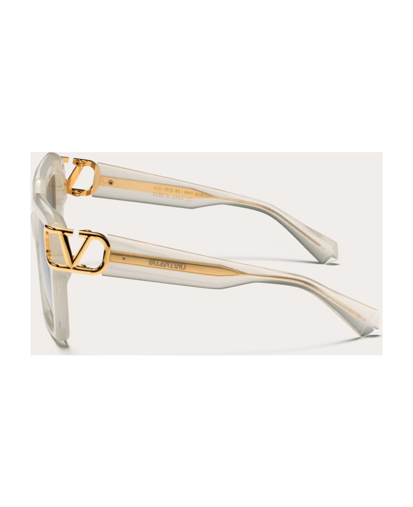 Uno - Ivory / Gold Sunglasses - 3