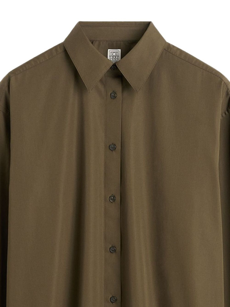 TOTEME button-down cotton shirt outlook
