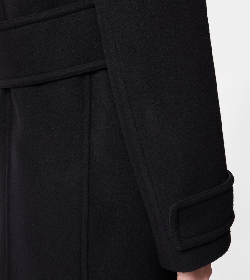 PEACOAT IN WOOL - BLACK 9