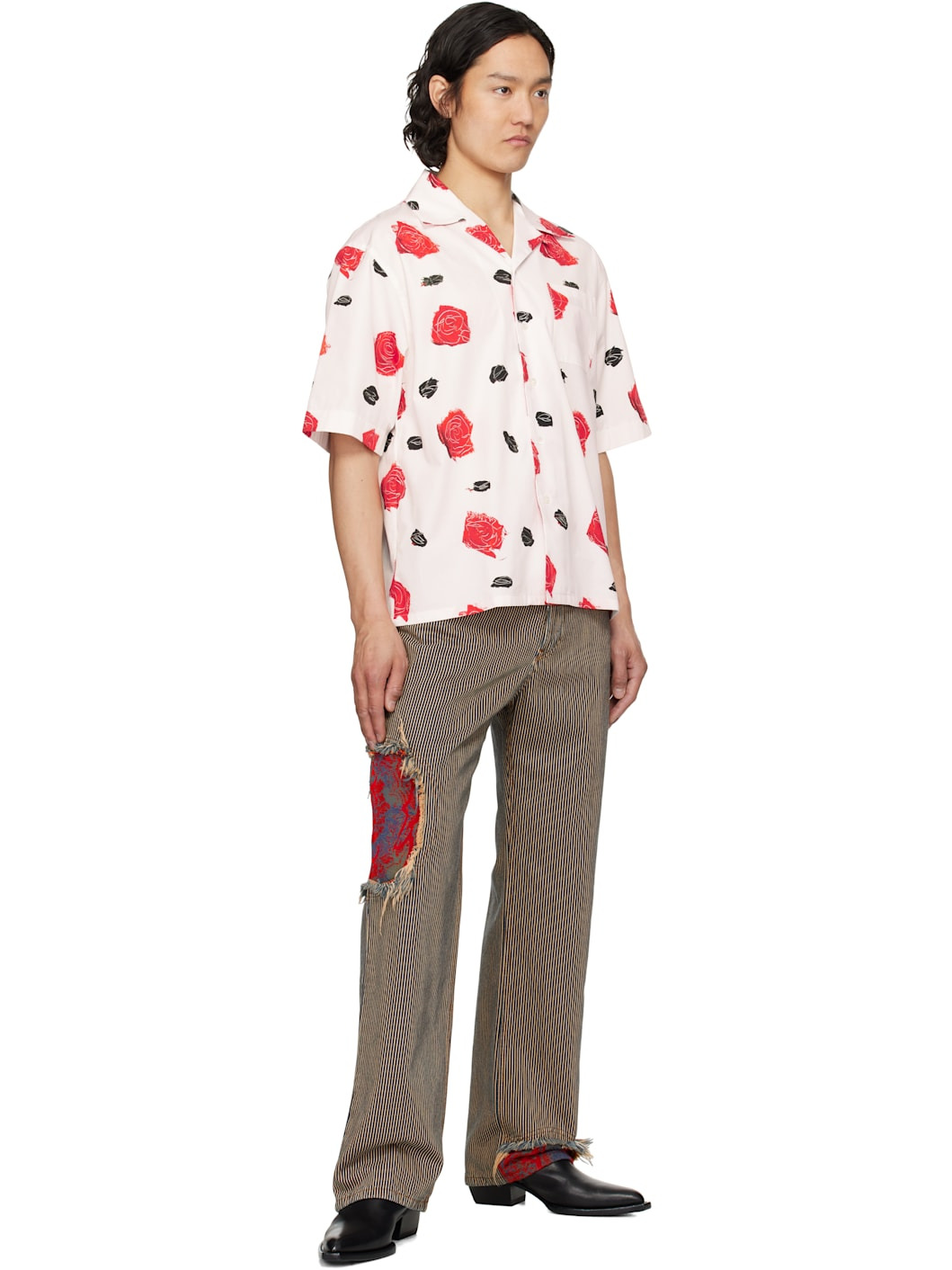 White Iris Heavy Poplin Shirt - 4