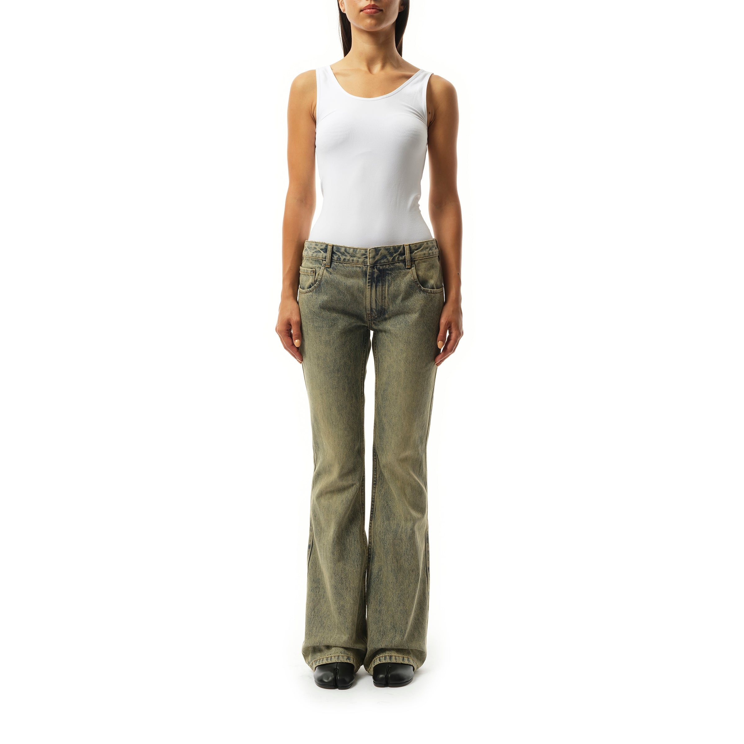 Slim-Flared Jeans in Surfacewave - 4