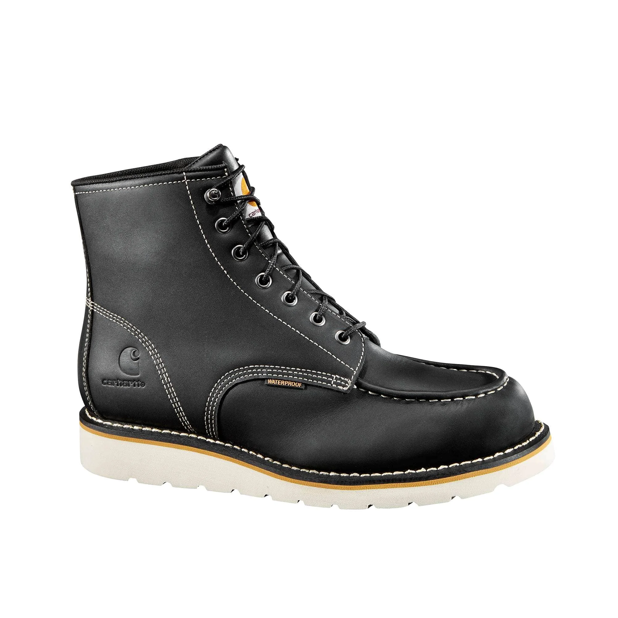 Waterproof 6" Moc Toe Wedge Boot - 1