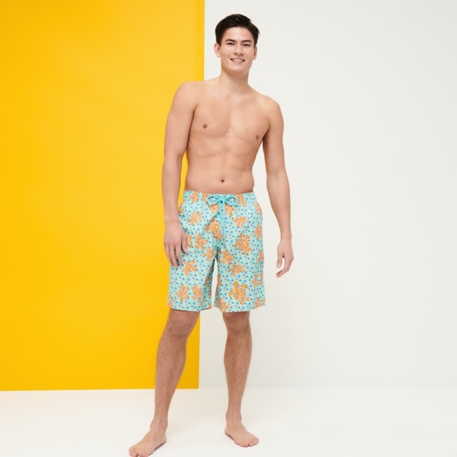 Men Swimwear Long Micro Macro Ronde Des Tortues - 3