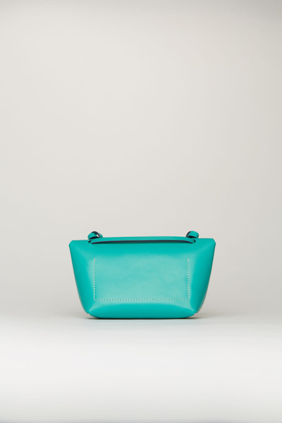 Acne Studios Mini purse turquoise blue outlook