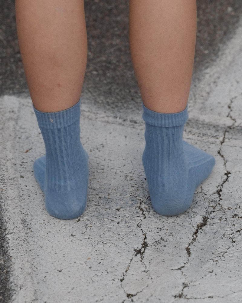 BASERANGE Rib Overankle Socks
                  - Organic Cotton Rib outlook