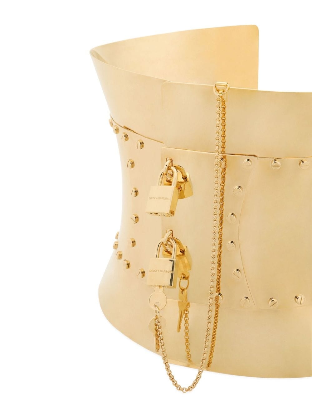 padlocks corset belt - 3