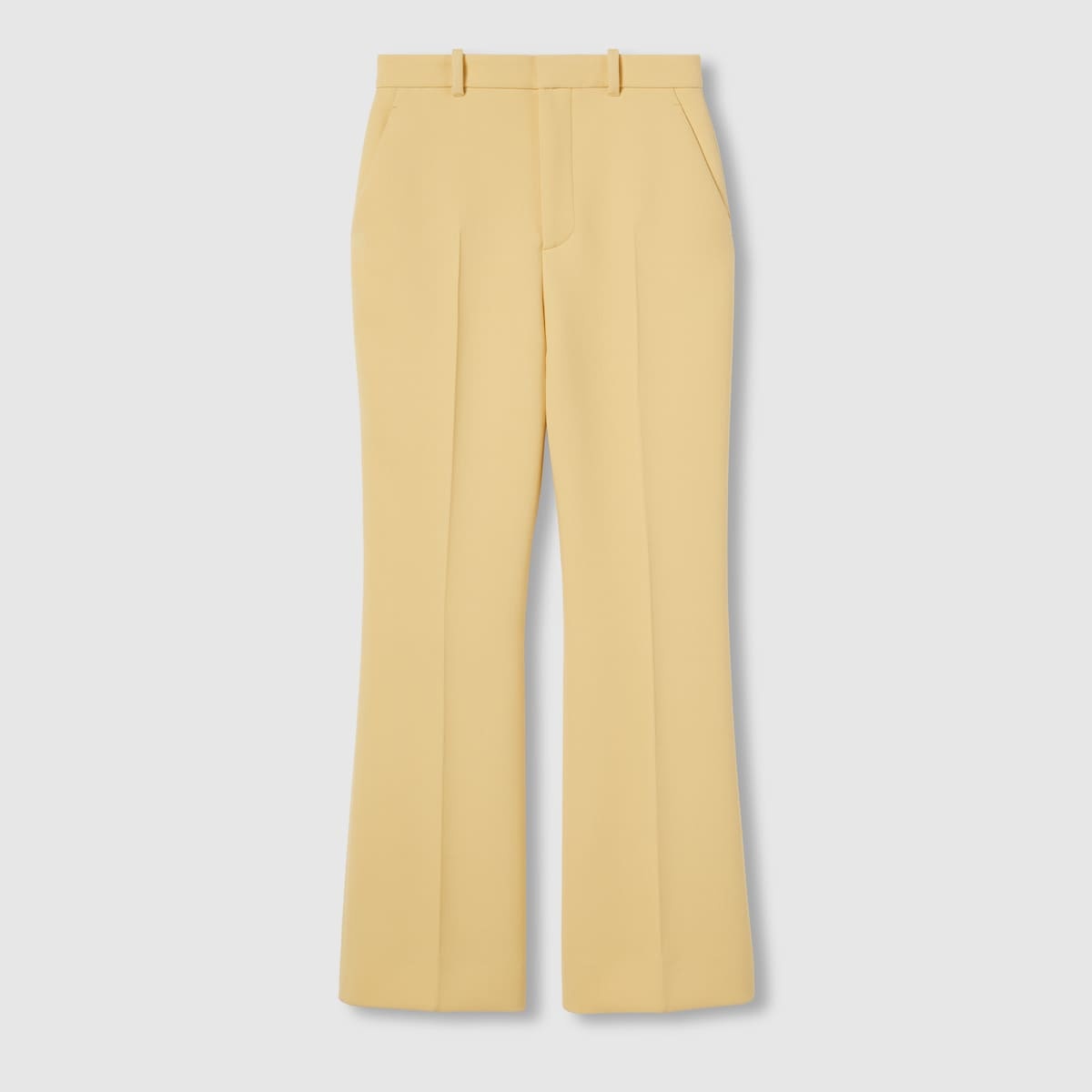 Light wool crêpe pant - 1